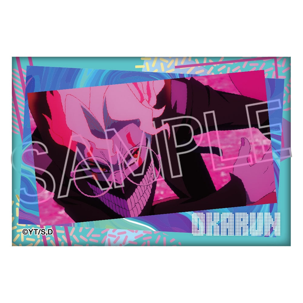 Dandadan Square Can Badge (set of 8) 膽大黨