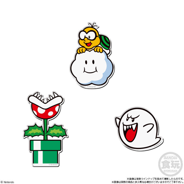 SUPER MARIO CHARACTER MAGNET W/O GUM (box of 14 packs) 瑪利奧 瑪利歐 磁石貼 磁貼