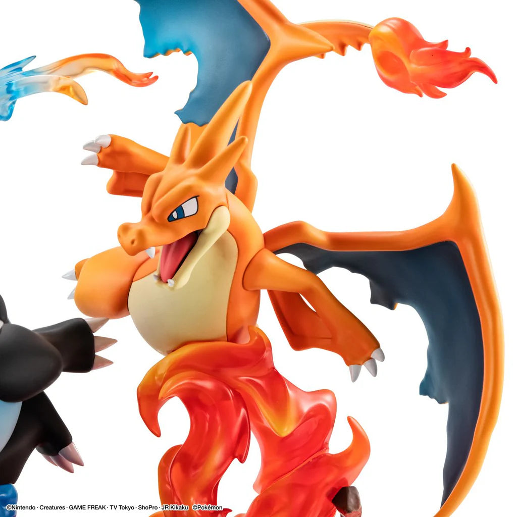 G.E.M.EX Series Pokémon - Mega Charizard X & Mega Charizard Y