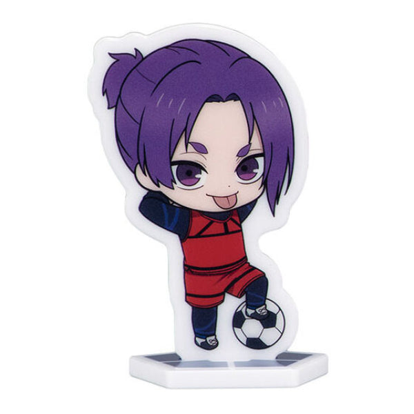 LET'S GET IN LINE FLAT BLUELOCK 02 (set of 10) 藍色監獄 立牌 扭蛋 Gashapon capsule