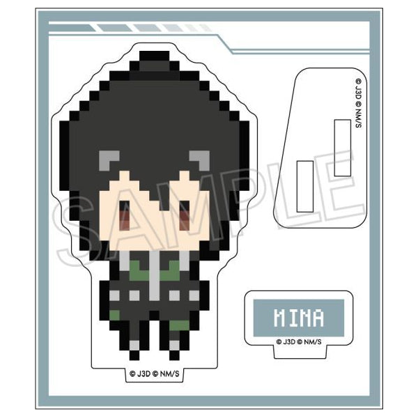 Kaiju No. 8 Pixel Art Series Trading Acrylic Stand (Set of 6) 怪獸8號 亞加力 立牌