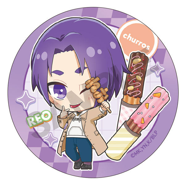 Blue Lock Trading Can Badge Chara Peko Parka (Set of 8) 藍色監獄 襟章