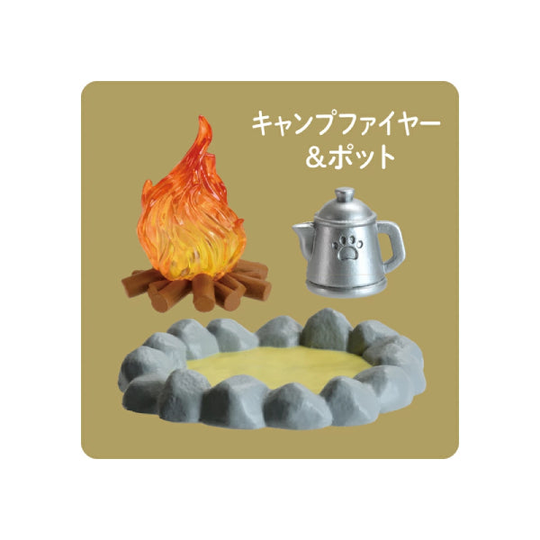 Cats Holiday Campfire (set of 5) 貓 扭蛋 gashapon capsule