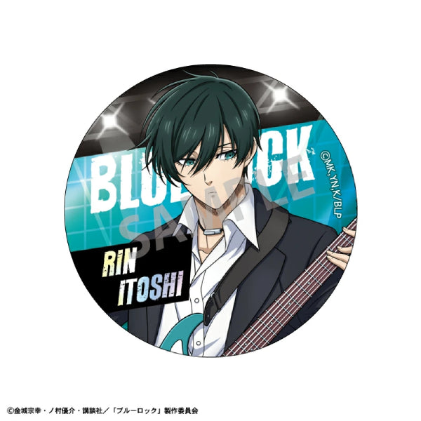 Blue Lock Trading Metallic Badges (Rock Band) (set of 6) 藍色監獄 襟章