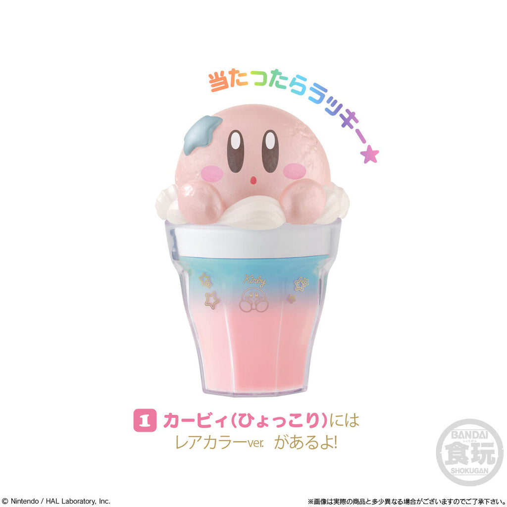 KIRBY LATTE FLOAT CASE W/O GUM (Set of 6) 星之卡比