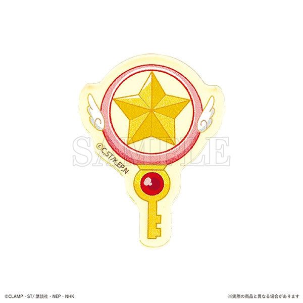 Cardcaptor Sakura Secret Acrylic Sticker (box of 12 packs) 百變小櫻 貼紙