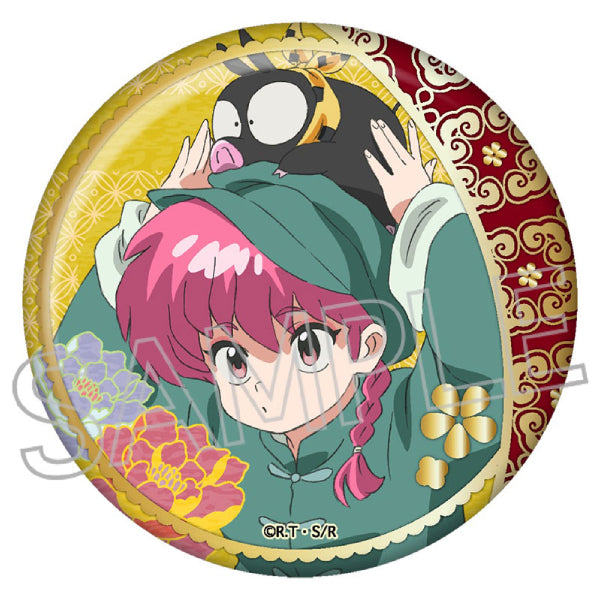 Ranma 1/2 Foil-stamped badge (set of 8) 亂馬 襟章 徽章