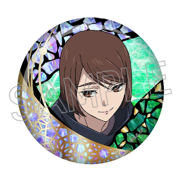 Twinkle Jujutsu Kaisen - Raden Style Series Gilding Can Badge (set of 6) 咒術迴戰 襟章 螺鈿風 五條悟 夏油傑