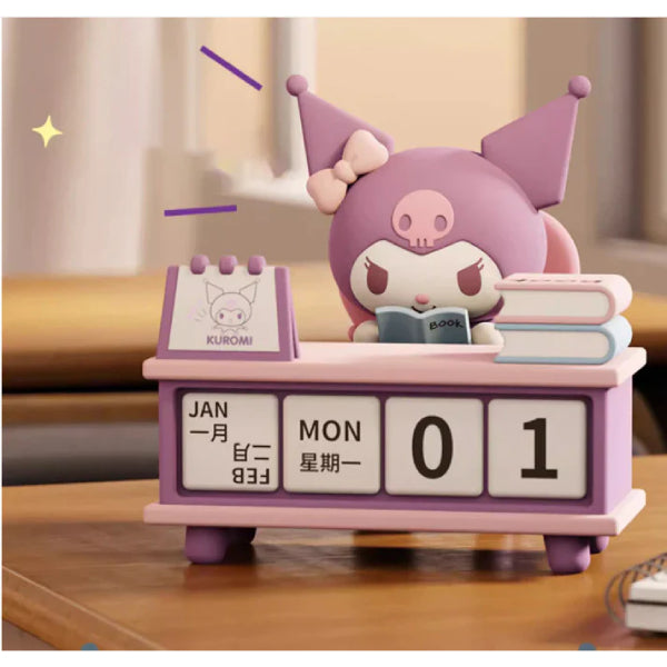 Sanrio characters School Dairy Series Display (Pochacco/ KUROMI) PC狗 可羅米 日曆