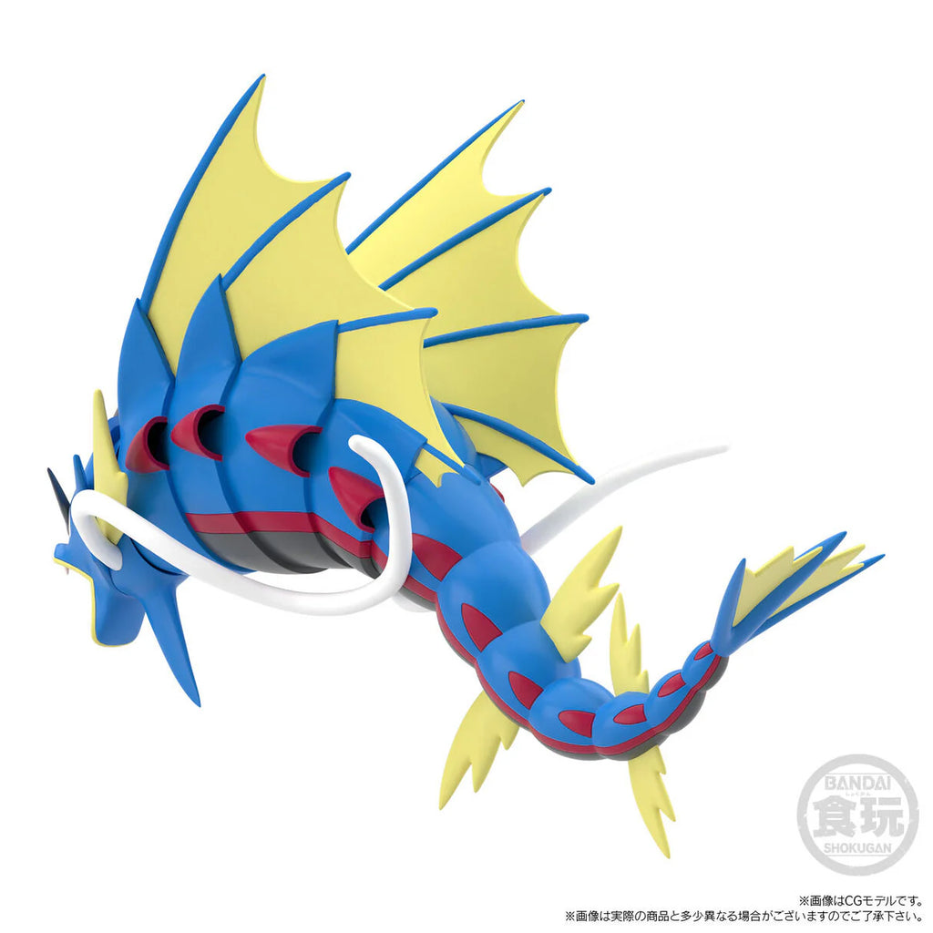 POKÉMON SCALE WORLD KALOS REGION MEGA GYARADOS W/O GUM 寵物小精靈 寶可夢 卡洛斯地區 MEGA 暴鯉龍