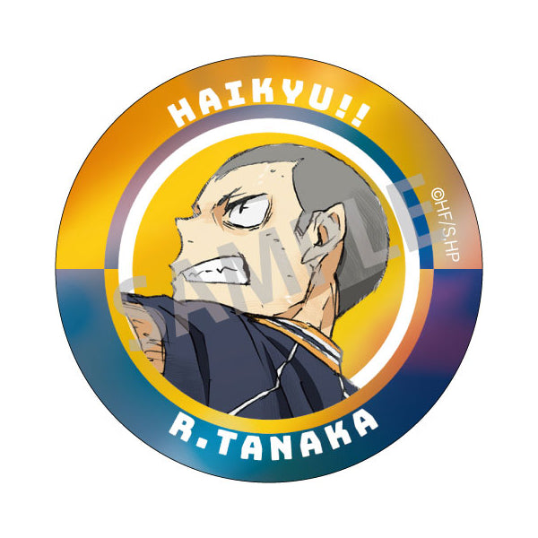 Haikyu!! Trading Metallic Can Badge (set of 10) 排球少年 襟章 徽章