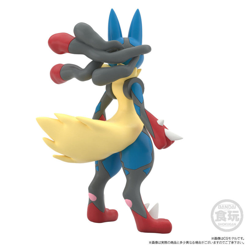 POKÉMON SCALE WORLD KALOS REGION KORRINA & MEGA LUCARIO W/O GUM 寵物小精靈 寶可夢 卡洛斯地區 可爾妮 & MEGA 路卡利歐