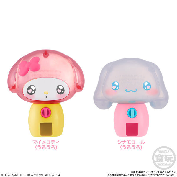 SANRIO CHARACTERS OUCHIDE RAMUNE CAPSULE  W/O CANDY (set of 10) 迷你扭蛋機