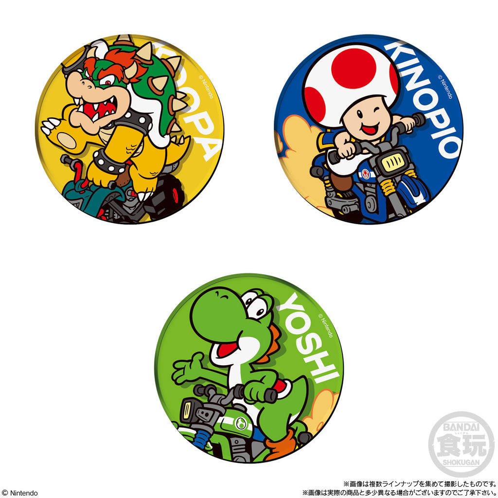 MARIO KART WORLD CHARACTER MAGNET W/O GUM (pack of 14) 瑪利歐 瑪利奧賽車世界 磁貼
