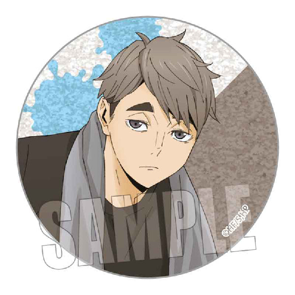 Haikyu!!: Trading Glitter Can Badge/Pool Cleaning Ver. (set of 6) 排球少年 襟章