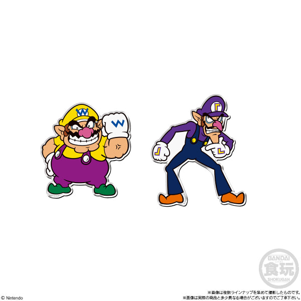 SUPER MARIO CHARACTER MAGNET 2 W/O GUM (pack of 14) 瑪利奧 瑪利歐 磁貼