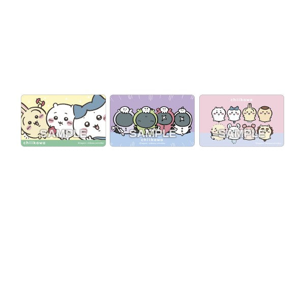 Chikawa deco sticker 4 with gum (box of 20 packs) ちいかわ 小可愛 吉伊卡哇 Chiikawa Something Small and Cute