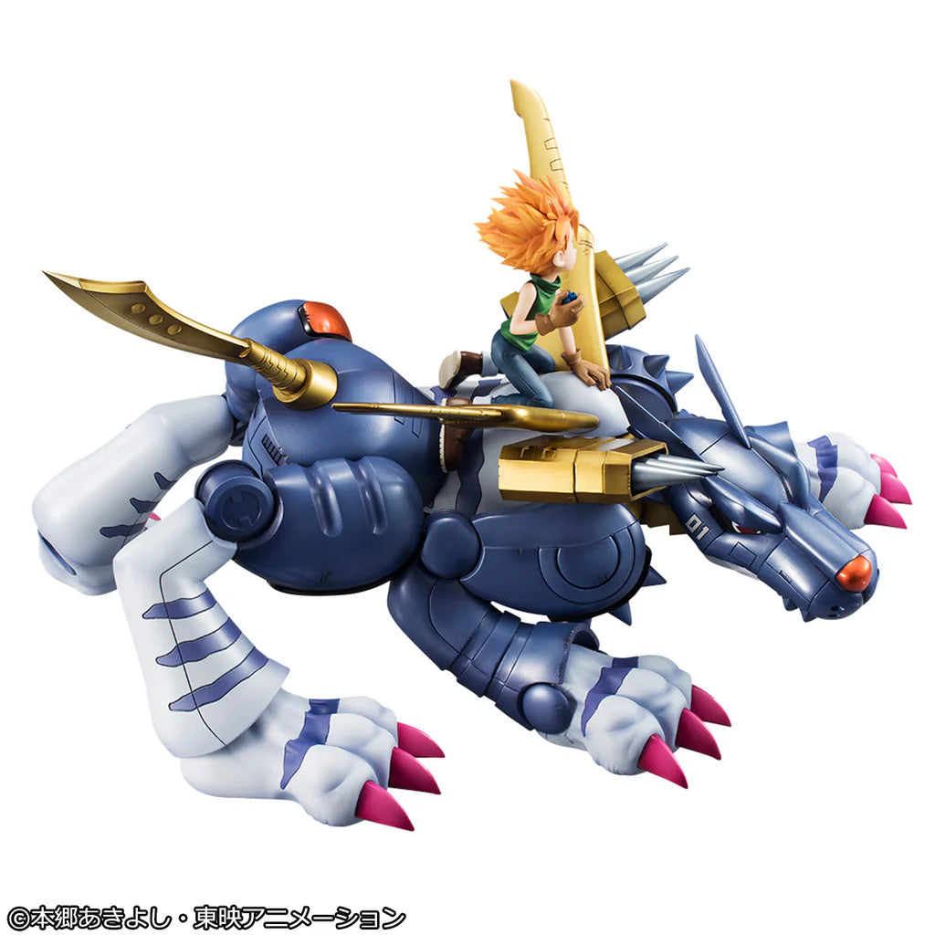 Precious G.E.M. Series Digimon Adventure Metal Garurumon & Ishida Yamato  數碼暴龍 鋼鐵加魯魯獸＆石田大和