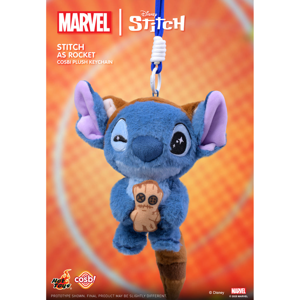 Marvel Stitch - Cosbi Plush Keychain Collection (box of 6) 史迪仔 史迪奇 扮嘢小魔星