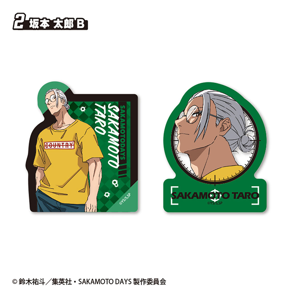 SAKAMOTO DAYS W Die-cut Clear Stickers (set of 15) 坂本日常