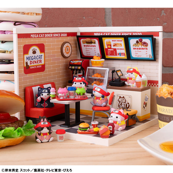 MEGA CAT PROJECT NARUTO Nyaruto! MEGACAT DINER (set of 6) 火影忍者