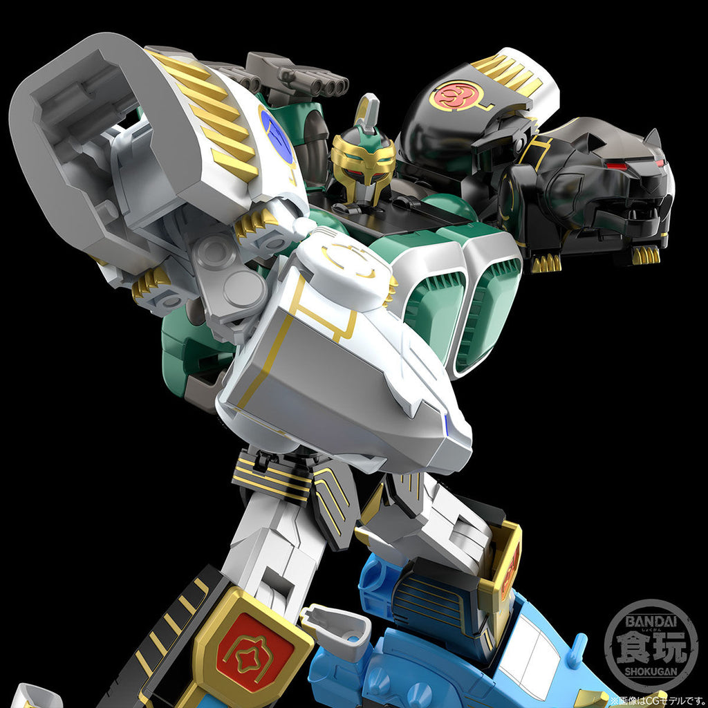 SMP [SHOKUGAN MODELING PROJECT] HYAKUJU GATTAI GAOMUSCLE / GAORHINOS & GAOMADILLO W/O GUM  百獸 合體 牙吠神