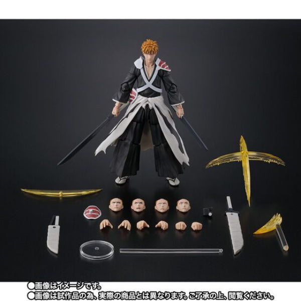 S.H.Figuarts ICHIGO KUROSAKI DUAL ZANGETSU 漂靈 死神 千年血戰 黑崎一護 二刀斬月 shf