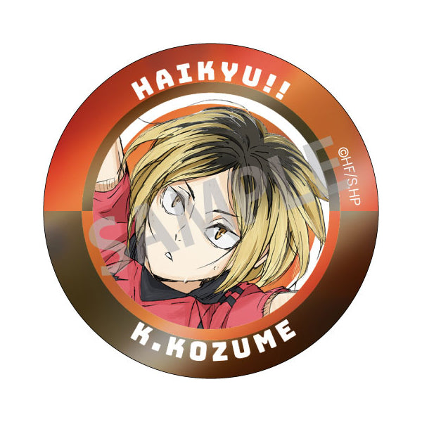 Haikyu!! Trading Metallic Can Badge (set of 10) 排球少年 襟章 徽章