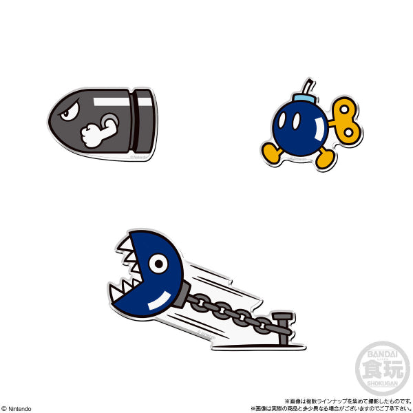 SUPER MARIO CHARACTER MAGNET W/O GUM (box of 14 packs) 瑪利奧 瑪利歐 磁石貼 磁貼