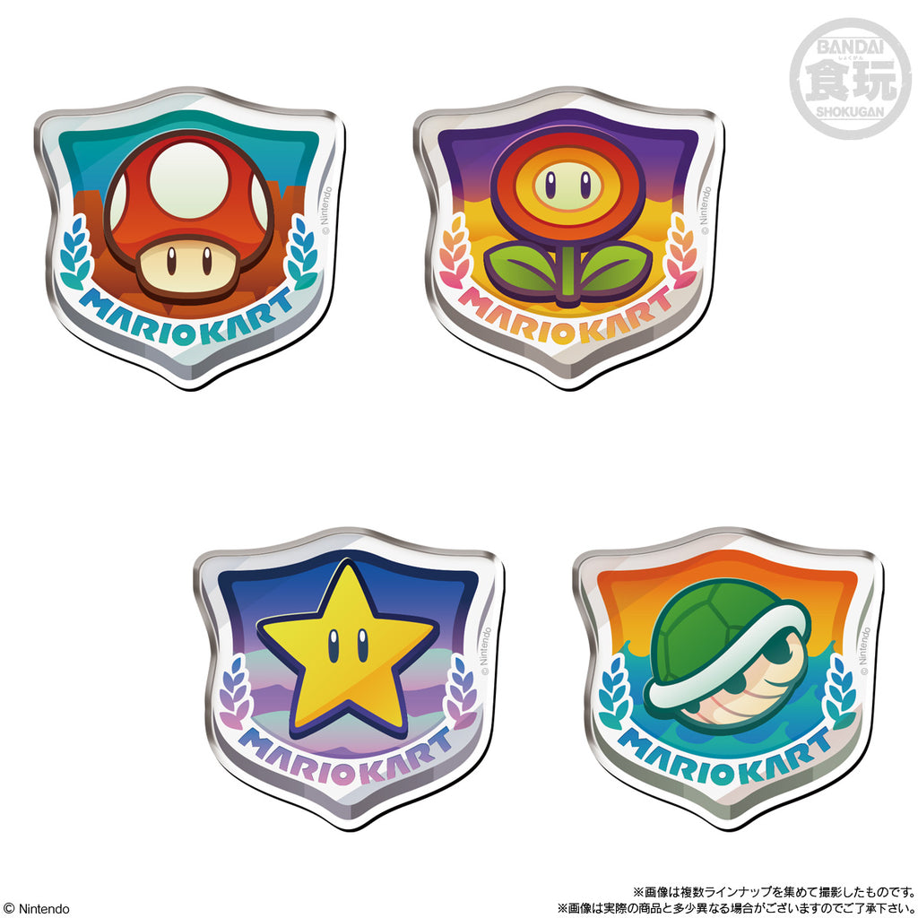 MARIO KART WORLD CHARACTER MAGNET W/O GUM (pack of 14) 瑪利歐 瑪利奧賽車世界 磁貼