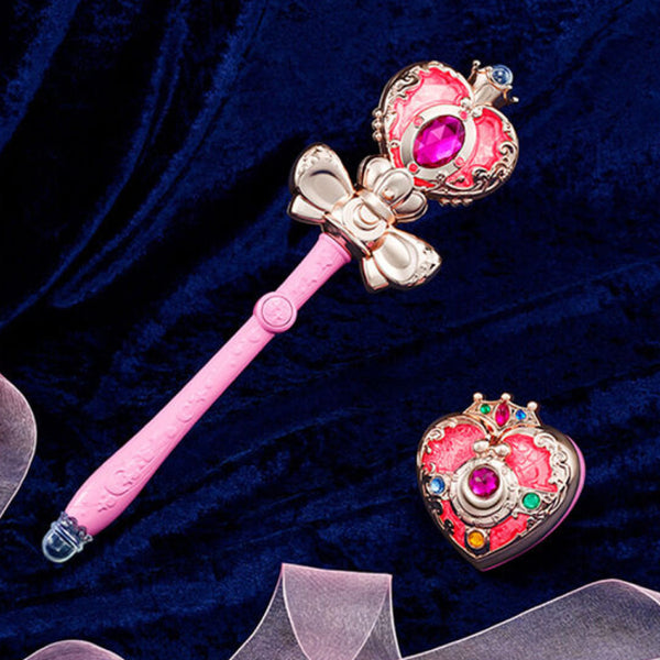 Sailor Moon MIRACLE SHINY SERIES (SPIRAL HEART MOON ROD / HEART COSMIC COMPACT) 美少女戰士 權杖 變身器