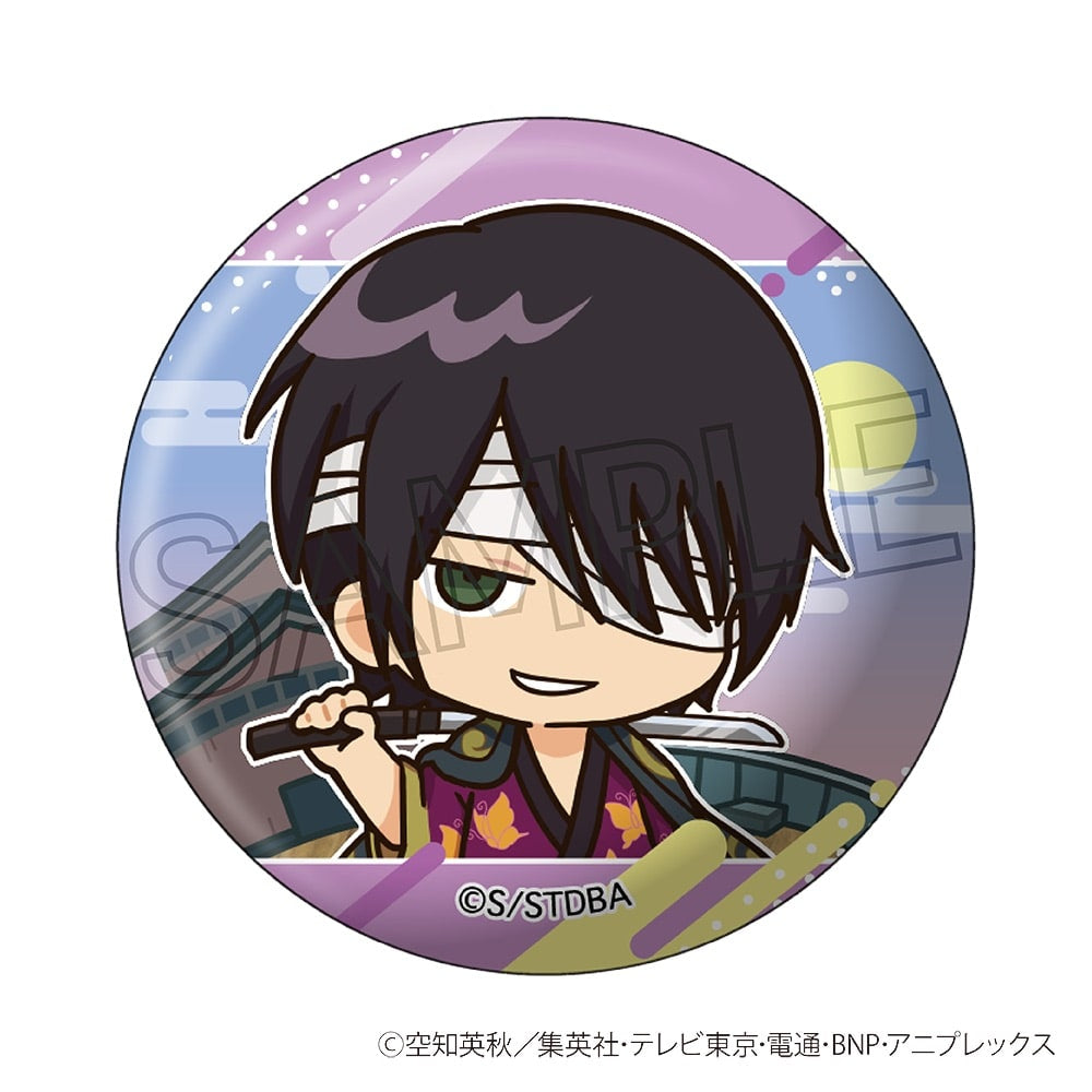 Gintama Vignette Can Badge (set of 8) 銀魂 襟章