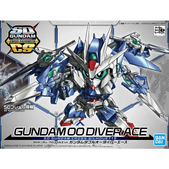 SD GUNDAM CROSS SILHOUETTE GUNDAM 00 DIVER ACE 機動戰士 OO潛行者SDCS