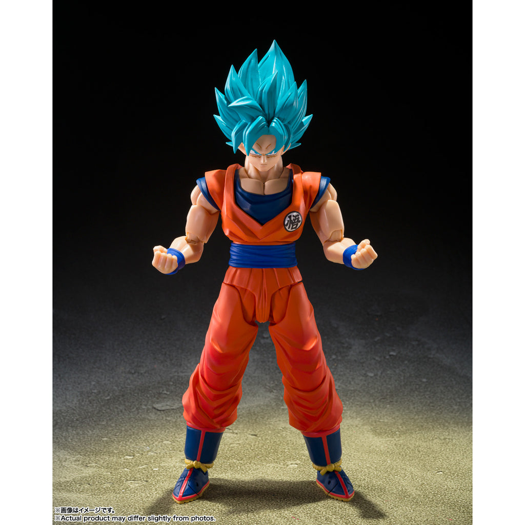 SHF SSGSS SON GOKU (BLUE POWER TRANSCENDING LIMITS) 龍珠 超級 撒亞人 神 孫 悟空
