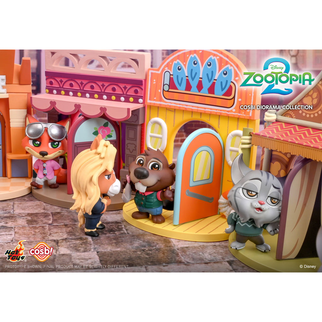Hot toys - Zootopia 2 Cosbi Diorama Collection (set of 6) 優獸大都會 動物 城