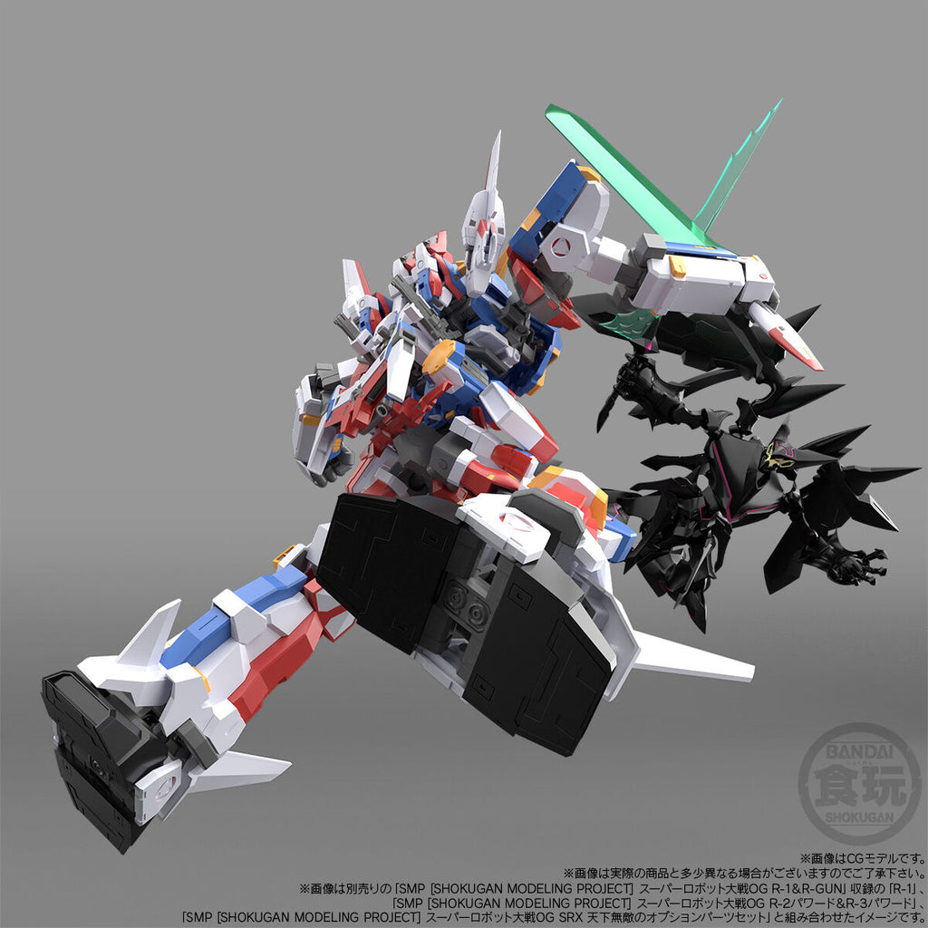 SMP [SHOKUGAN MODELING PROJECT] SUPER ROBOT WARS OG ASTRANAGANT W/O GUM 超級機械人 大戰OG 黑天使