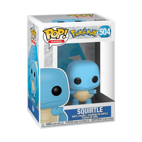 Pop Games Pokemon - Squirtle 寵物小精靈 寶可夢 車厘龜 傑尼龜
