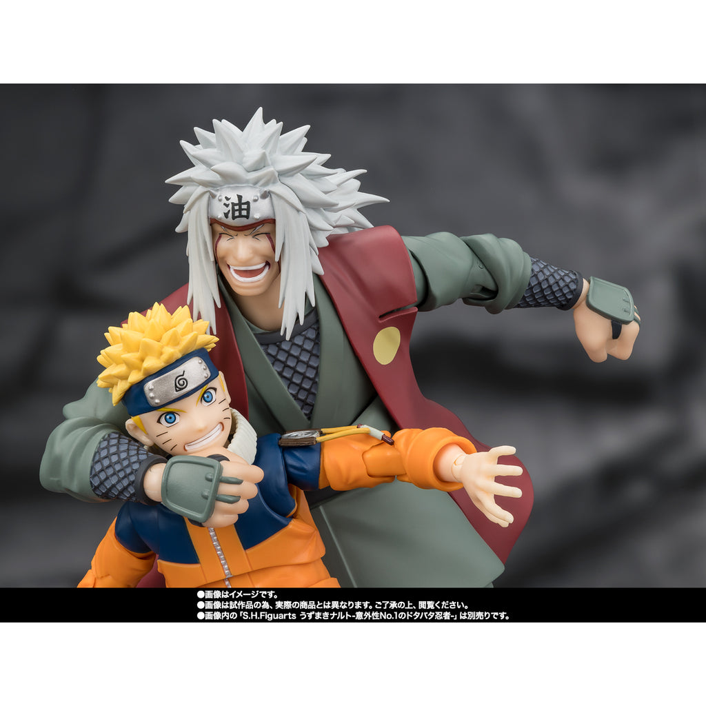 S.H.Figuarts JIRAIYA -Hidden Leaf Heroic Master Sage- (Sage Mode Set) 火影忍者 自來也