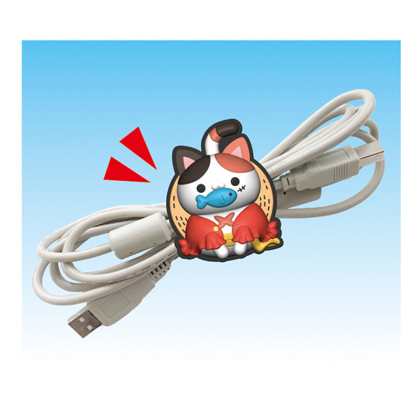 MEGA CAT PROJECT ONE PIECE Nyan Piece Nyan！Rubber Clip (set of 5) 海賊王 電話線夾