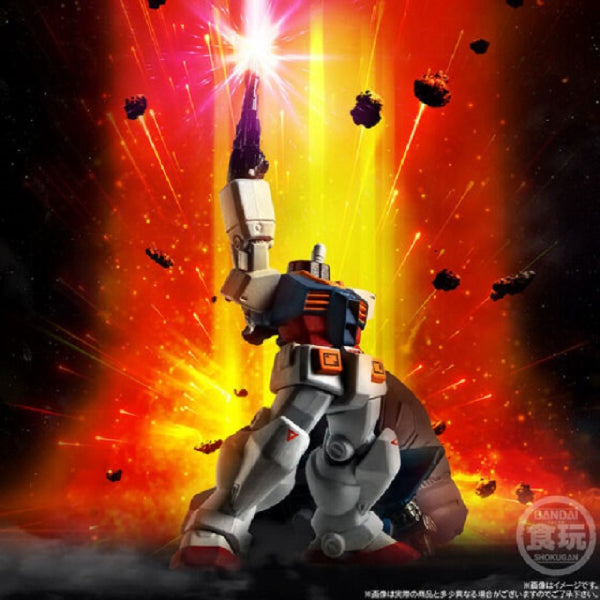 FW GUNDAM CONVERGE CORE MOBILE SUIT GUNDAM LAST SHOOTING SET W/O GUM  機動戰士 高達 元祖 自護號