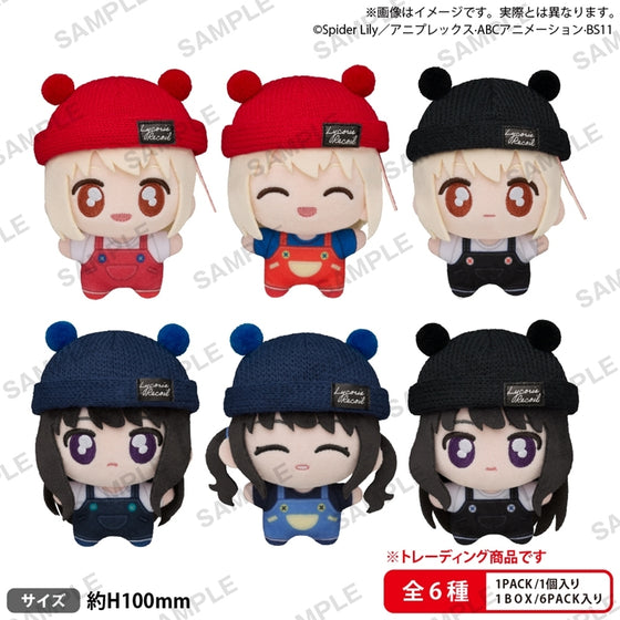 Lycoris Recoil Tekutomo Plush Toy (box of 6) 莉可麗絲