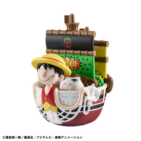 Yuracolle series ONE PIECE GRAND LINE collection Vol.3 (Box of 6) 海賊王 船