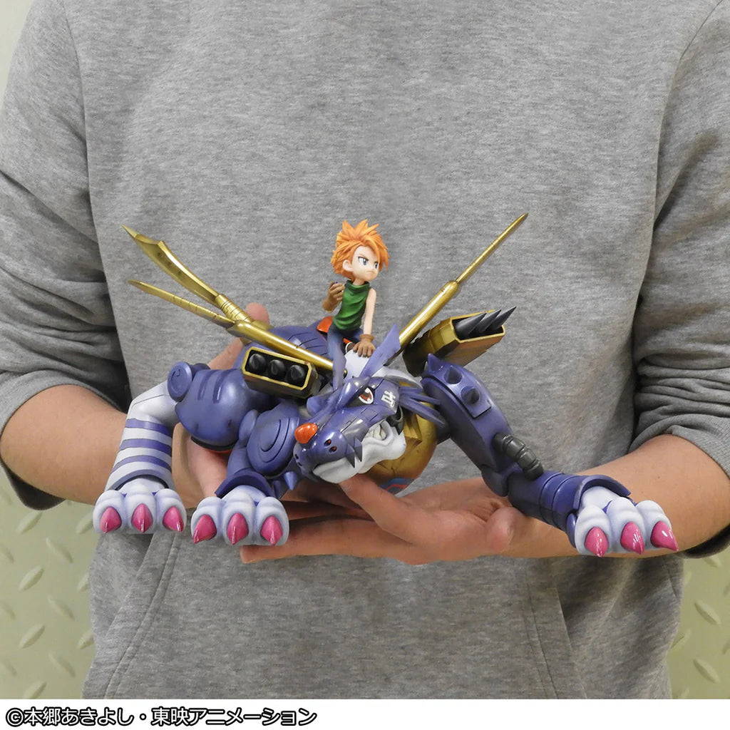 Precious G.E.M. Series Digimon Adventure Metal Garurumon & Ishida Yamato  數碼暴龍 鋼鐵加魯魯獸＆石田大和