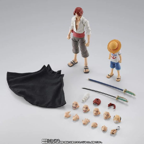 S.H.Figuarts SHANKS ＆ MONKEY.D.LUFFY -KID ERA- 海賊王 路飛 撒古斯