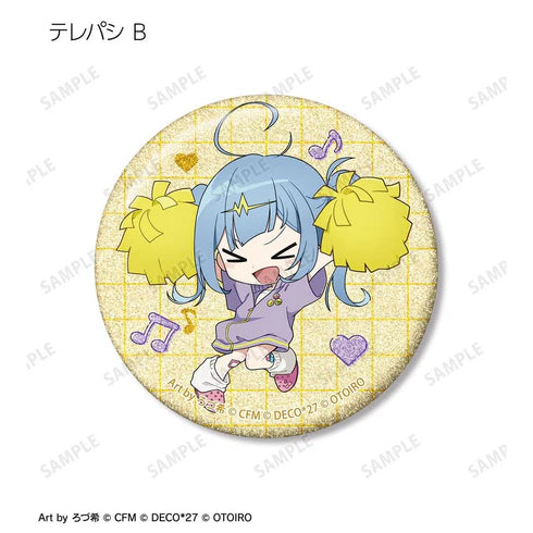 OTOIRO Chibi Character Art by Rozuki Trading Glitter Pin Badges - Decomik LIVE starring Hatsune Miku Hello Produced by DECO*27 (box of 12) 初音 未來
