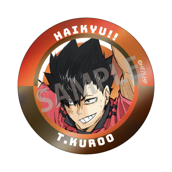 Haikyu!! Trading Metallic Can Badge (set of 10) 排球少年 襟章 徽章