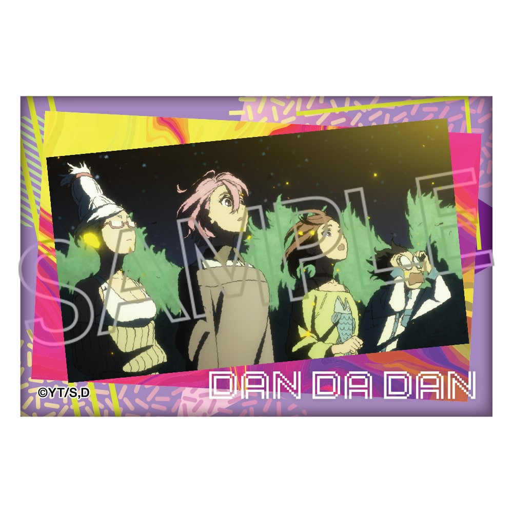 Dandadan Square Can Badge (set of 8) 膽大黨