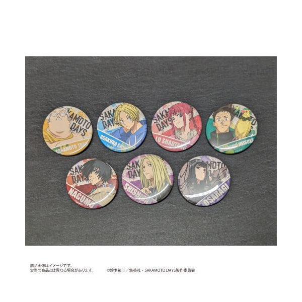 SAKAMOTO DAYS Trading Badges (set of 7) 坂本日常 坂本太郎