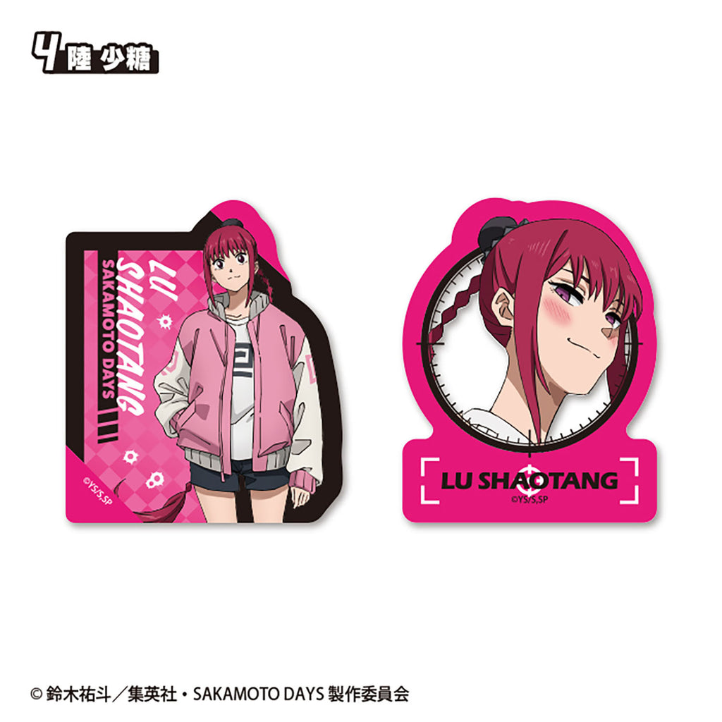 SAKAMOTO DAYS W Die-cut Clear Stickers (set of 15) 坂本日常