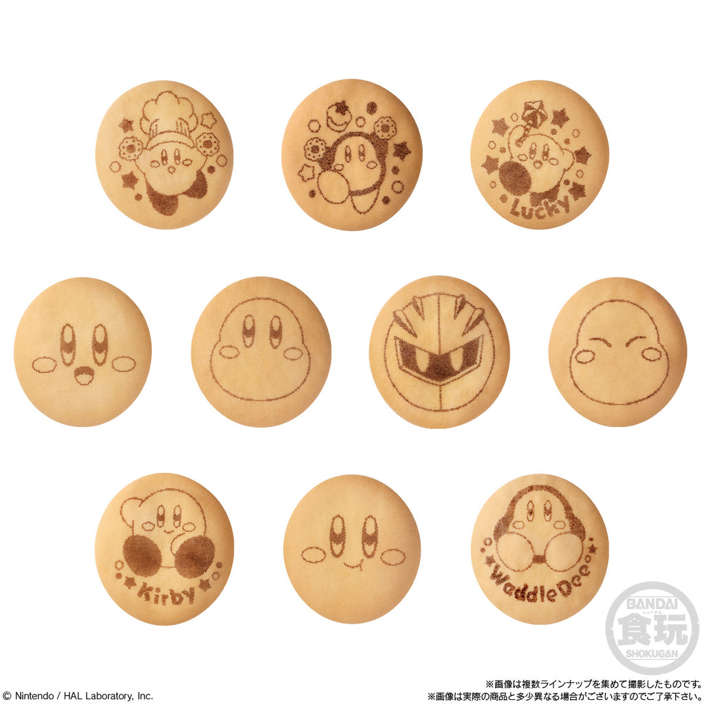 KIRBY PUPUPU☆COOKING MASCOT & BISCUIT (pack of 10) 星之卡比